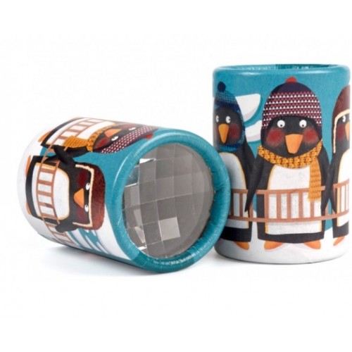 Mini caleidoscop pinguini londji